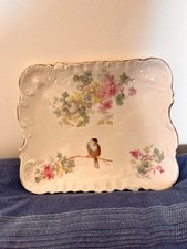 Antique Haviland of Limoges porcelain oblong serving plate. Free postUK buyers.