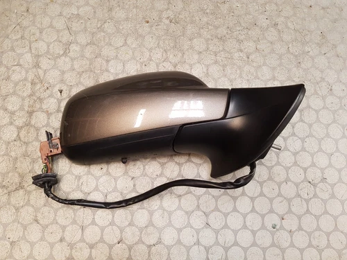05 Peugeot 407 Wing Mirror Grey KDAC Power Fold Driver Side Right