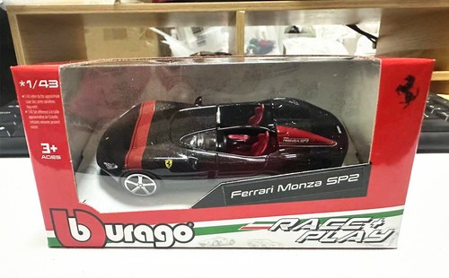 Bburago 1:43 Ferrari Monza SP1 SP2 Diecast Metal Model Boy Toy Car New in Box - Picture 6 of 14