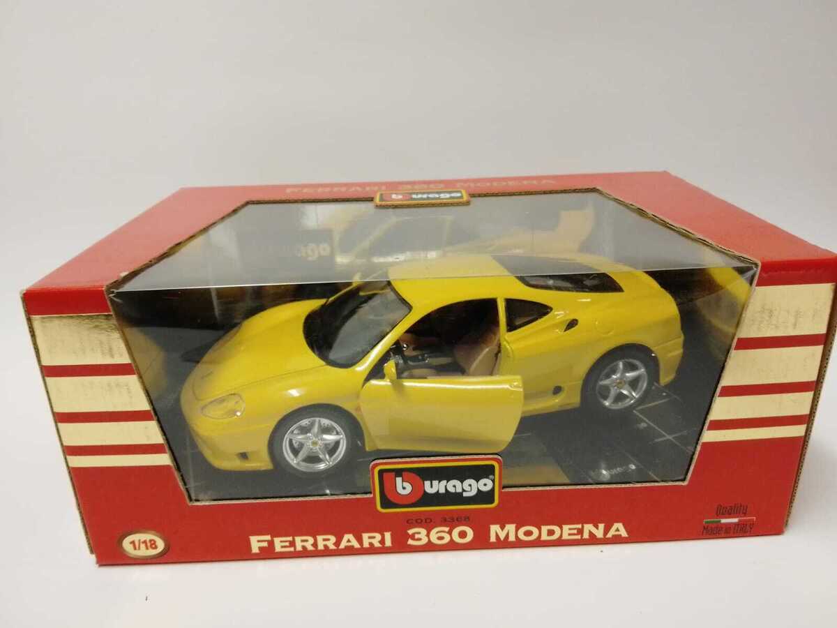 Burago BBurago Ferrari 360 Modena yellow gialla 1/18 3368 | eBay Burago BBurago Ferrari 360 Modena yellow gialla 1/18 3368 | eBay