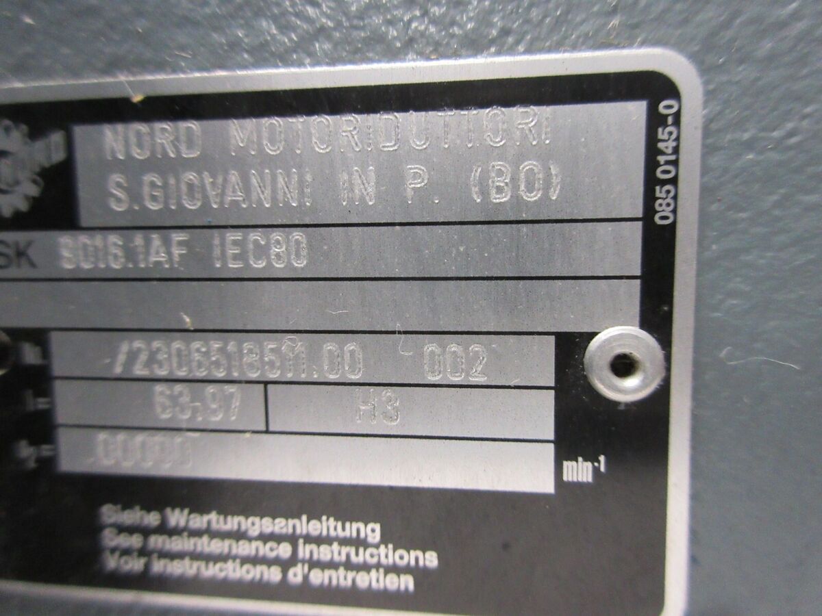 NORD SK9016.1AF NEW-NO BOX GEAR BOX / REDUCER RATIO 63.97 SK90161AF