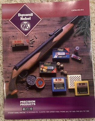 1995 Dynamit Nobel-RWS vintage gun catalog  