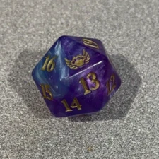 Dice - MTG - Oversized Spindown - D20 - Streets of New Capenna