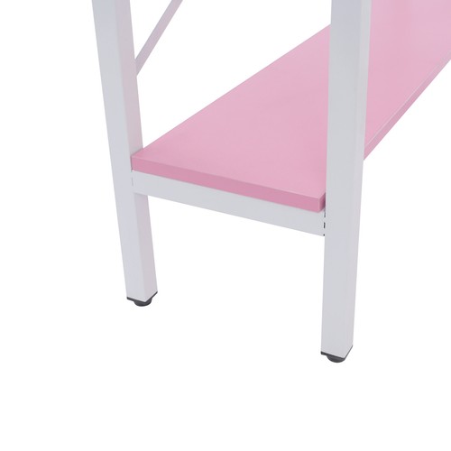 Computer Desk Triangle Small Computer Desk Corner Desk with LED Light ...