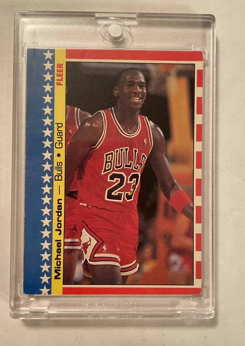 1987 fleer sales michael jordan