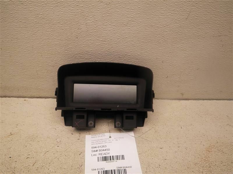 Info-GPS-TV Screen Driver Information Opt UAG Fits 12-17 VERANO