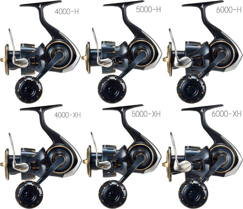 Daiwa 23 SALTIGA 4000 5000 6000 Spinning Reel Various 2023 Daiwa 23 SALTIGA 4000 5000 6000 Spinning Reel Various 2023