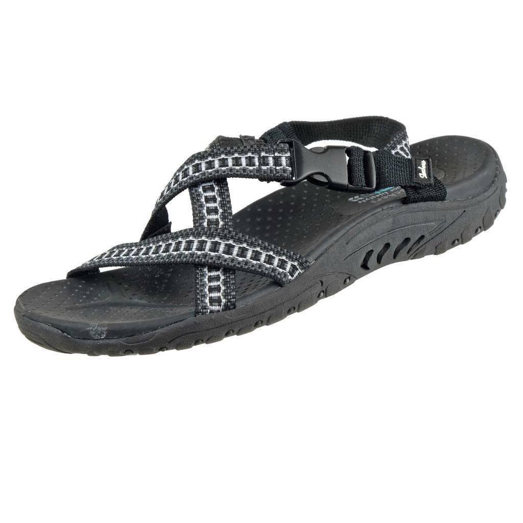 Skechers Goodyear Black Gray Strappy Outdoor Sandals Sz 11 Skechers Outdoor Lifestyle Sandals Size 11 – Marti & Liz  main image 4