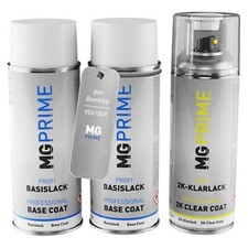 Vernice per auto Kit bombolette spray 2K per Bentley 9561069 Electric Yellow