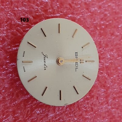 movimento Breil jeux d'or  cal. 978.002 dial 23 movement watch untested vintage