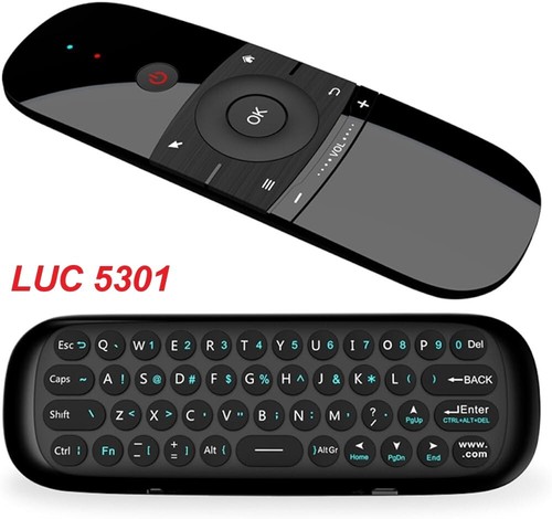 TÉLÉCOMMANDE SANS FIL AIR MOUSE AVEC CLAVIER INTÉGRÉ POUR PC/TV/ANDROÏD