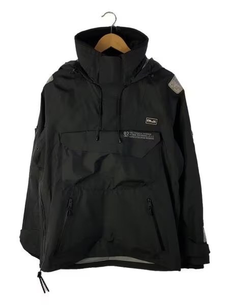 NEW TAGGED RLX RALPH LAUREN PATTERSON JACKET COAT PULLOVER MEN MED BLK rrp£1000 image 2