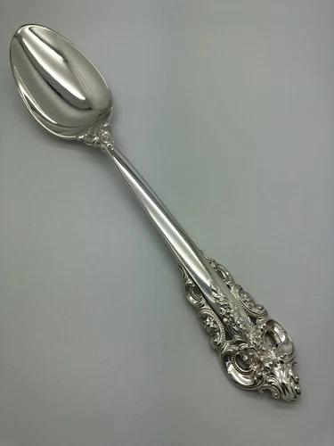 Wallace Sterling Silver Grande Baroque Large Oval Serving spoon 8 ¾