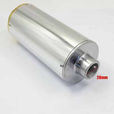 38mm Performance Big Bore Exhaust Pipe Atomik PIT PRO Dirt Bike 70/110/125 cc