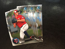 2016 Bowman Chrome BCP226 Nick Burdi 4 count lot Minnesota Twins