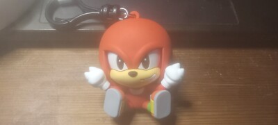 Sonic the Hedgehog Series 4 Figural Bag Clip 3 Inch Knuckles