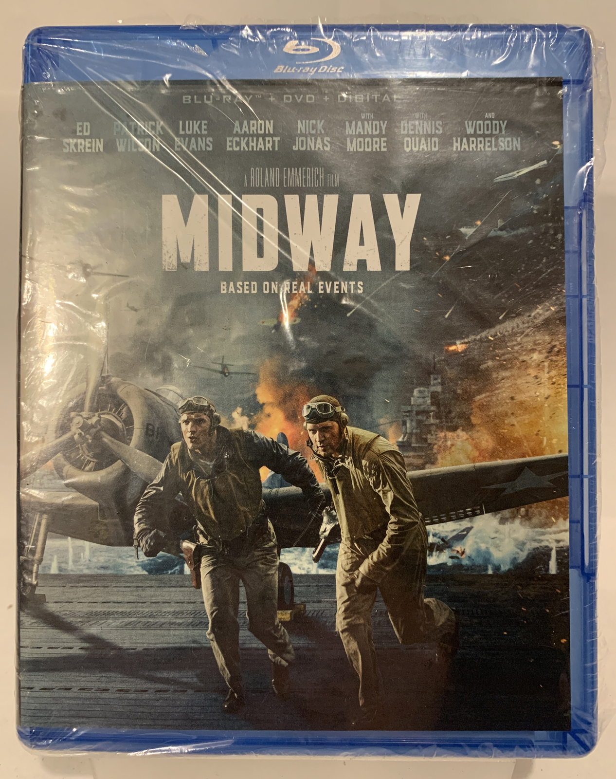 Midway w/ Slipcover (Bluray + DVD + Digital HD, 2019) Brand New Sealed