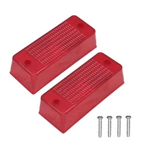 2X Red Tail Light Lens For Bobcat 553 751 753 763 773 863 864 873 883 963 Loader