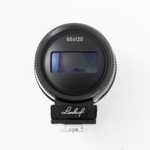Linhof 9x12 4x5 75-360mm Universal Multifocus Viewfinder w/6X9 60X120 56X72 MASK - Picture 9 of 19