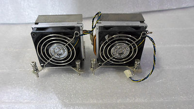 HP 411459-001 afb0712hhb fan and heatsink for hp dc5100 sff lot of 2-pcs