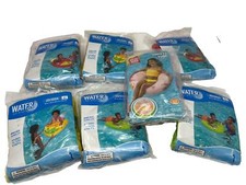Water Sun Fun Lot x 7 Inflatable Pool/Water Tubes - SUMMER FUN