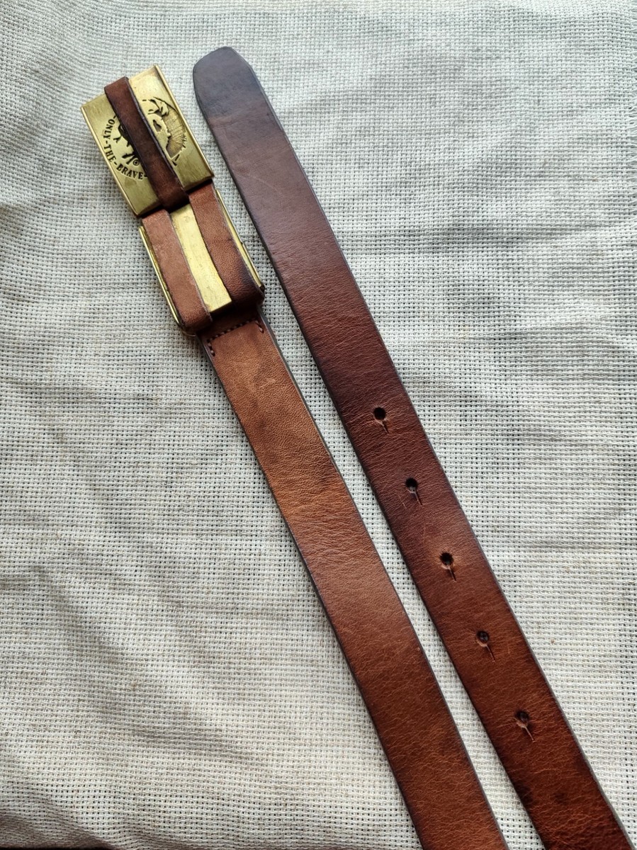 VINTAGE Diesel Italy Leather Strap 118cm “Only the Brave