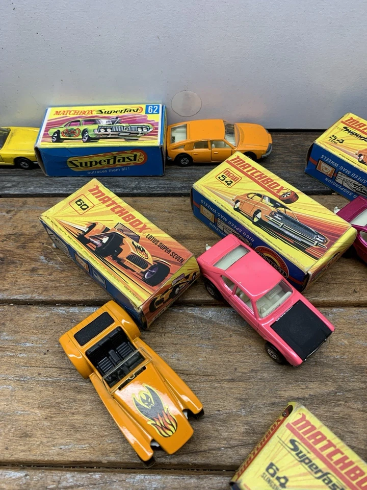 Lesney Matchbox Superfast Vintage Diecast Lot Made In England - Image 4 of 4