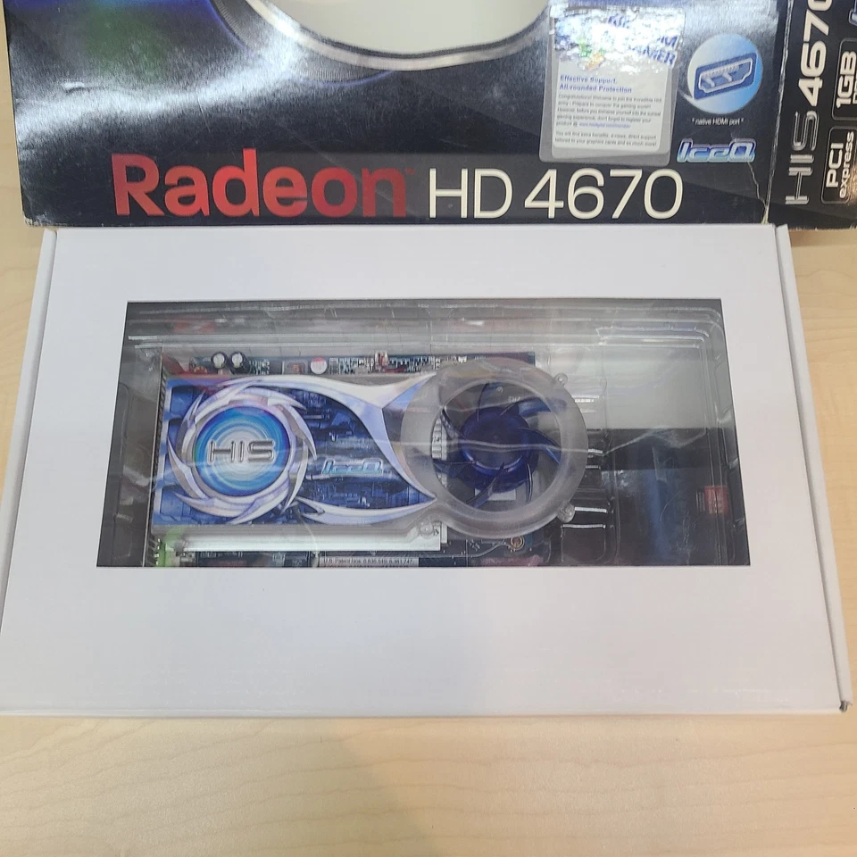 HIS IceQ ATI Radeon HD 4670 1GB 128BIT DDR3, PCI Express 2.0 x16 Graphics Card - Image 3 of 4