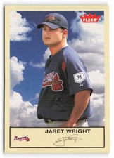 2005 Fleer Tradition #262 Jaret Wright Atlanta Braves