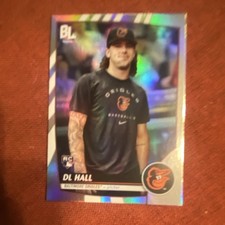 Topps DL Hall Baltimore Orioles 2023 Big League Rookie Rainbow Foil #207 Card
