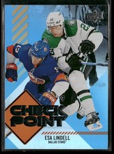 2024-25 Upper Deck #CP-24 Esa Lindell Checkpoint