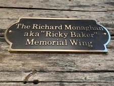 Cast Brass custom door signs & plaques - Custom language plaques - Custom name