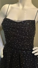 Sparkle Tulle With Sequins Prom Dress Women  s Size M NWT