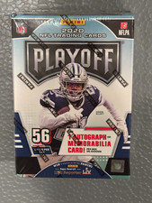 2020 Panini NFL Football Playoff Factory Sealed Blaster Box - Herbert & Hurts RC