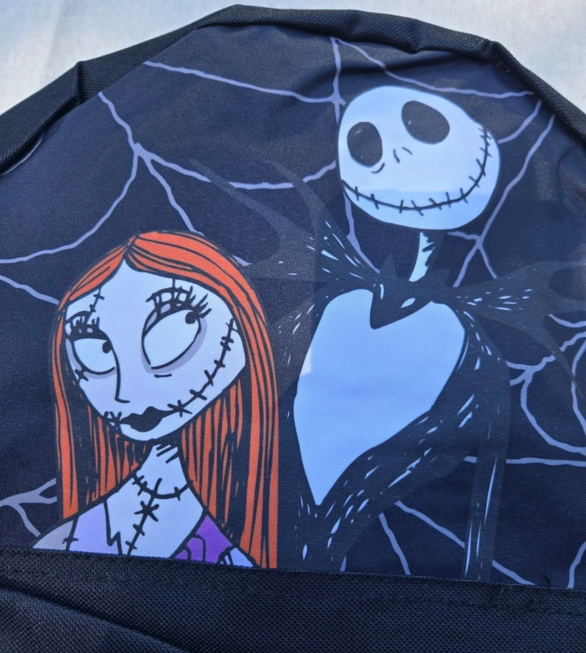 Disney The Nightmare Before Christmas Hooded Backpack Jack And Sally
