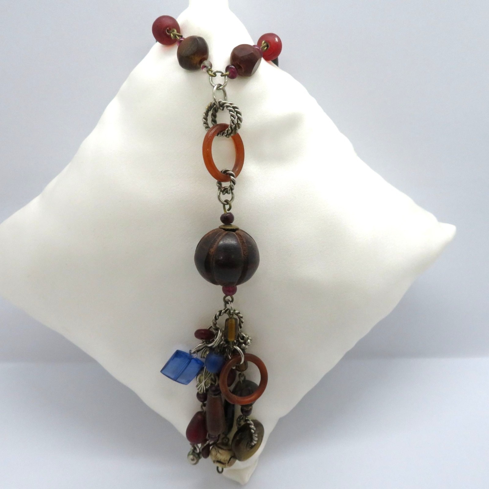 Handcrafted Multi-Bead Statement Necklace by The … - image 10