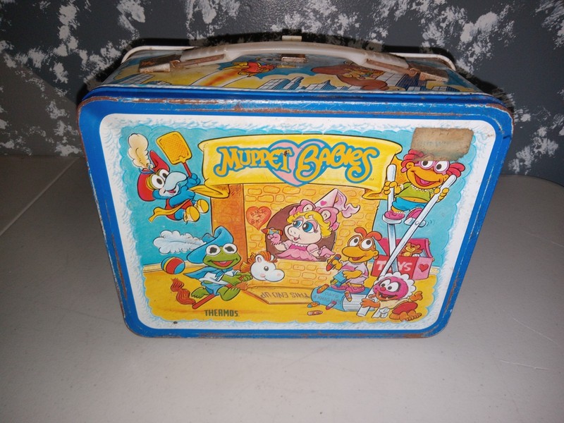 1985 Muppet Babies Metal Lunchbox by Thermos