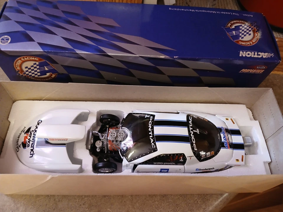 (RARE) 1/24 Warren Johnson Goodwrench Service Firebird Pro Stock MIB - Image 4 of 4