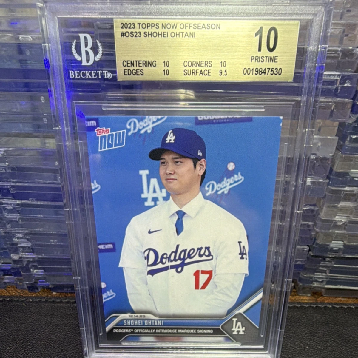 Shohei Ohtani Beckett Grading Services (BGS) Baseball Sports
