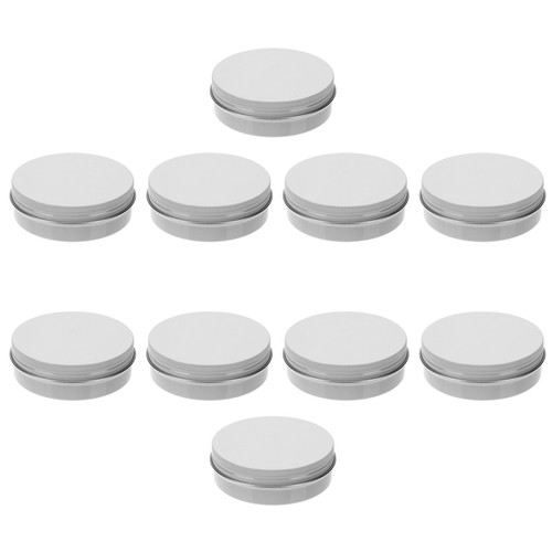  20 Pcs Contenitore Crema Barattoli Alluminio Coperchio Barattolo Di - Zdjęcie 8 z 16