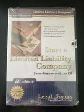 Start a Limited Liability Co. Manual & Forms on CD Adams Small Business Forms