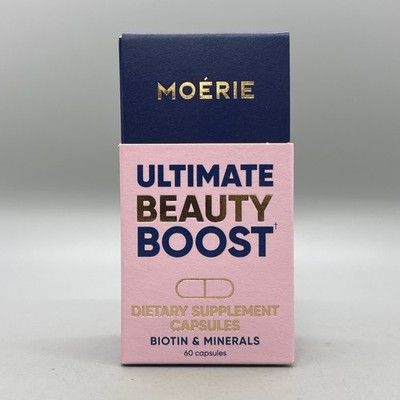 {G24} Moerie Ultimate Beauty Boost Supplement w/ Biotin, Minerals, 60 Capsules