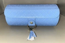 Vlando Travel Jewelry Organizer Box, Faux Leather Roll Jewelry Case Storage NWOT