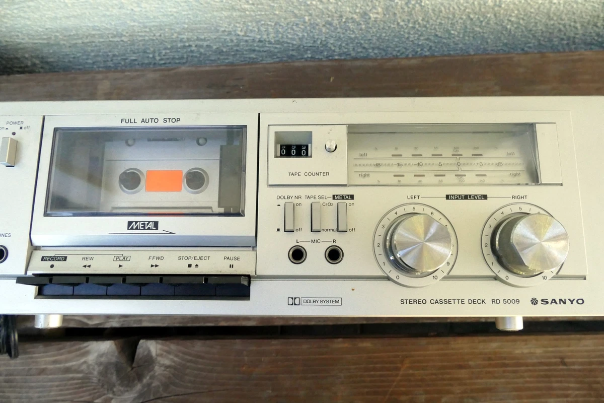 SANYO Stereo L/R RCA Home Audio Cassette Tape Decks for sale | eBay