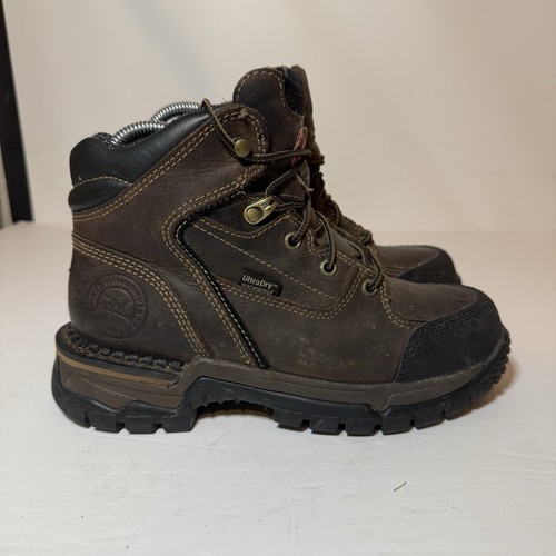 RED WING Irish Setter Work Boots Leather ASTMF2413-11 Steel Toe Women’s Size 6 D - Picture 2 of 10