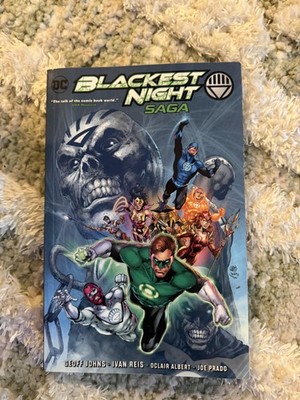 DC Blackest Night Saga TPB Graphic Novel Geoff Johns Green Lantern Comic Book