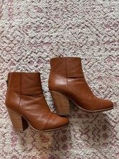 Rag Bone Newbury Boot - Tan Leather - Size 36