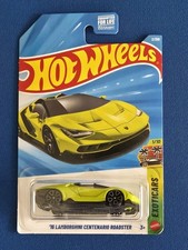 Hot Wheels 2026 '16 Lamborghini Centenario Roadster Exoticars 2/250 New Green