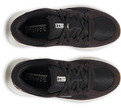 Under Armour Women's Charged Versurge Sneaker, Black/Black/White Quartz, 9.5, Bl - Picture 3 of 5