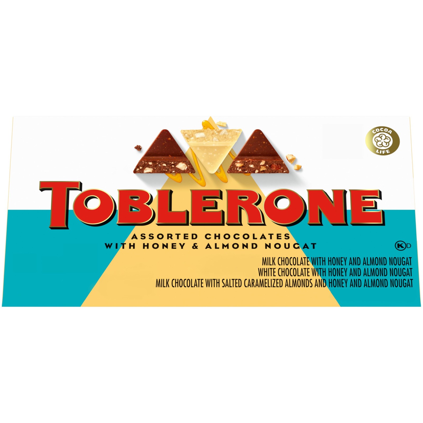 Toblerone Chocolate Gift Box (Milk Chocolate, White Chocolate, & Milk